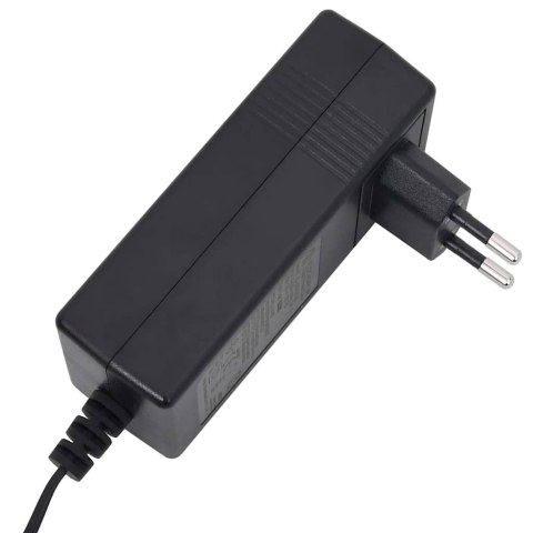 Podnoszony fotel rozkładany, czerwony, obity sztuczną skórą