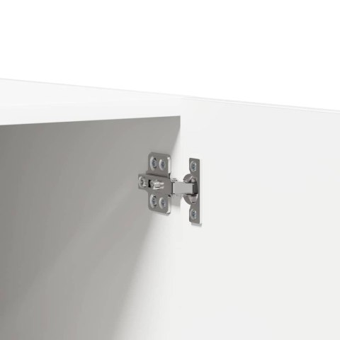 Szafa, biała, 90x52x200 cm, materiał drewnopochodny