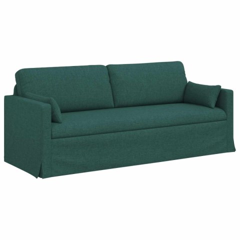 VidaXL Sofa 180cm Ciemna zieleń Metal