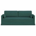 VidaXL Sofa 180cm Ciemna zieleń Metal
