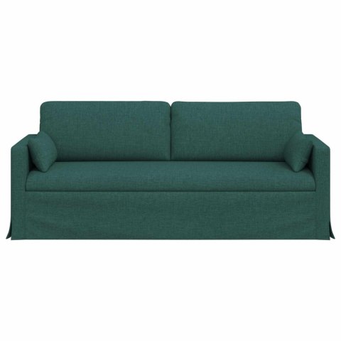 VidaXL Sofa 180cm Ciemna zieleń Metal