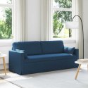 VidaXL Sofa 180cm Niebieski Metal