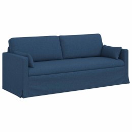 VidaXL Sofa 180cm Niebieski Metal