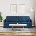 VidaXL Sofa 180cm Niebieski Metal
