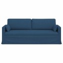 VidaXL Sofa 180cm Niebieski Metal