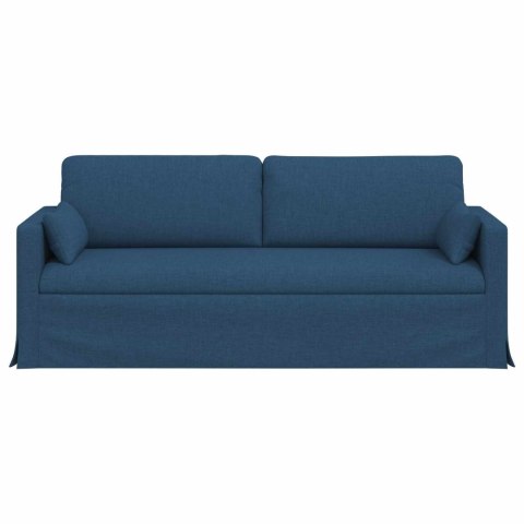 VidaXL Sofa 180cm Niebieski Metal