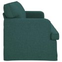 VidaXL Sofa Ciemna zieleń 142 x 80 x 85 cm Metal
