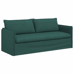 VidaXL Sofa Ciemna zieleń 195 x 82 x 85 cm Metal