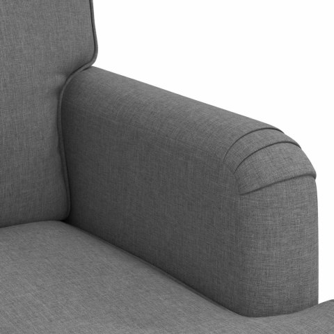 VidaXL Sofa Ciemnoszary 142 x 80 x 85 cm Metal