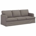VidaXL Sofa Ciemnoszary 142 x 80 x 85 cm Metal