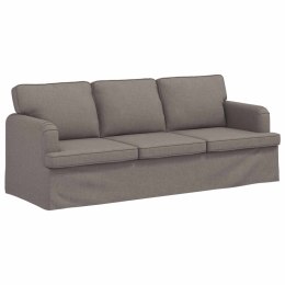 VidaXL Sofa Ciemnoszary 142 x 80 x 85 cm Metal
