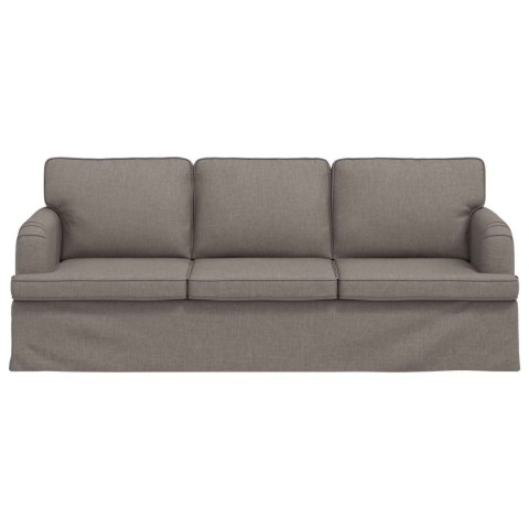 VidaXL Sofa Ciemnoszary 142 x 80 x 85 cm Metal
