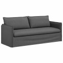 VidaXL Sofa Ciemnoszary 195 x 82 x 85 cm Metal