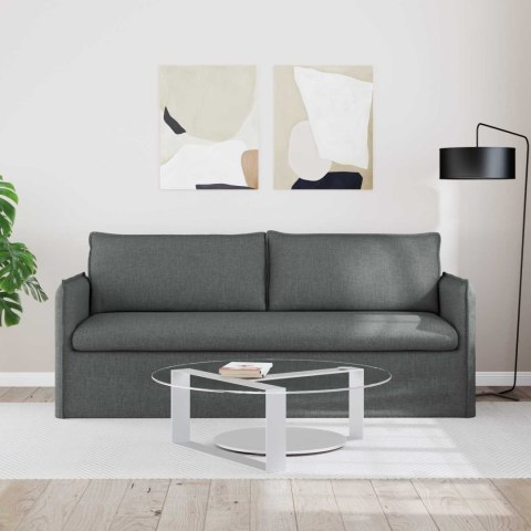 VidaXL Sofa Ciemnoszary 195 x 82 x 85 cm Metal