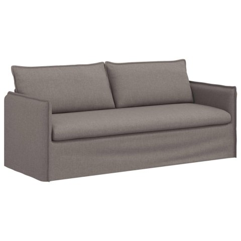 VidaXL Sofa Ciemnoszary 195 x 82 x 85 cm Metal