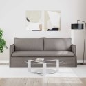 VidaXL Sofa Ciemnoszary 195 x 82 x 85 cm Metal