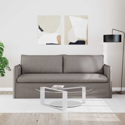 VidaXL Sofa Ciemnoszary 195 x 82 x 85 cm Metal
