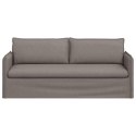 VidaXL Sofa Ciemnoszary 195 x 82 x 85 cm Metal