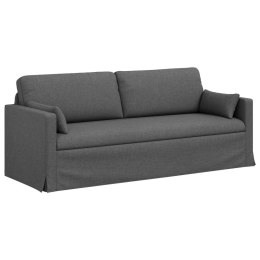 VidaXL Sofa Ciemnoszary 198 x 78 x 80 cm Metal