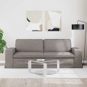 VidaXL Sofa Ciemnoszary 222 x 80 x 82 cm Metal