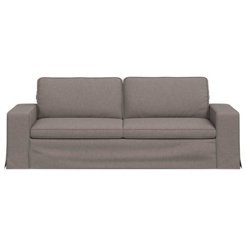 VidaXL Sofa Ciemnoszary 222 x 80 x 82 cm Metal