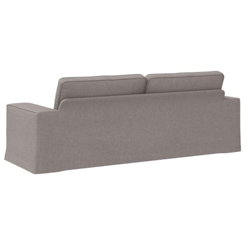 VidaXL Sofa Ciemnoszary 222 x 80 x 82 cm Metal