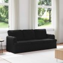 VidaXL Sofa Czarny 142 x 80 x 85 cm Metal