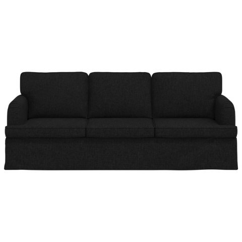 VidaXL Sofa Czarny 142 x 80 x 85 cm Metal