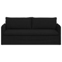 VidaXL Sofa Czarny 195 x 82 x 85 cm Metal