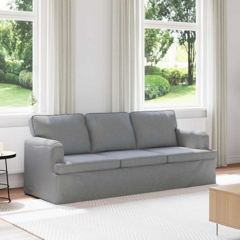 VidaXL Sofa Jasnoszary 142 x 80 x 85 cm Metal