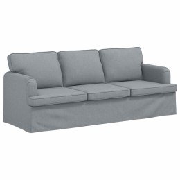 VidaXL Sofa Jasnoszary 142 x 80 x 85 cm Metal