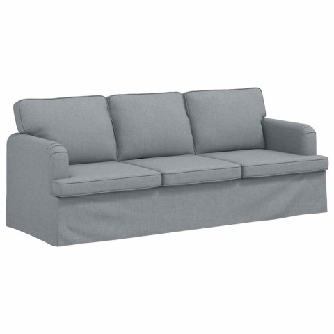 VidaXL Sofa Jasnoszary 142 x 80 x 85 cm Metal