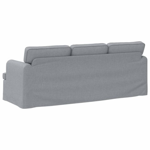 VidaXL Sofa Jasnoszary 142 x 80 x 85 cm Metal