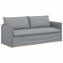 VidaXL Sofa Jasnoszary 195 x 82 x 85 cm Metal