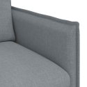 VidaXL Sofa Jasnoszary 195 x 82 x 85 cm Metal