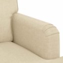 VidaXL Sofa Kremowy 142 x 80 x 85 cm Metal
