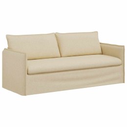 VidaXL Sofa Kremowy 195 x 82 x 85 cm Metal