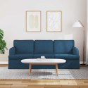 VidaXL Sofa Niebieski 142 x 80 x 85 cm Metal