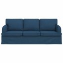 VidaXL Sofa Niebieski 142 x 80 x 85 cm Metal