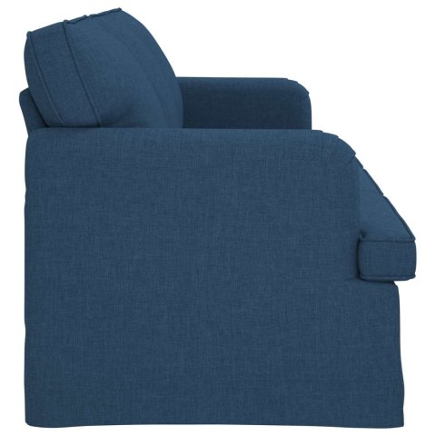 VidaXL Sofa Niebieski 142 x 80 x 85 cm Metal