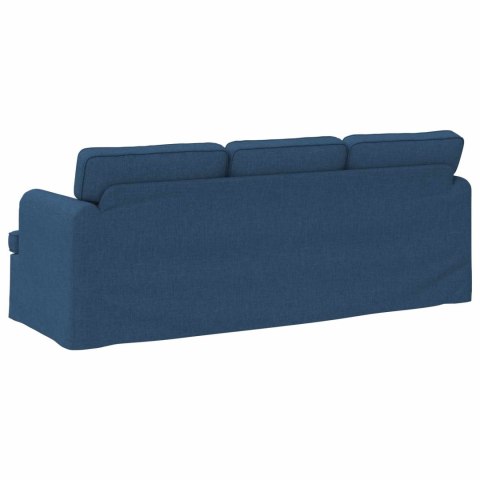 VidaXL Sofa Niebieski 142 x 80 x 85 cm Metal