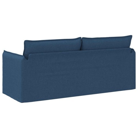 VidaXL Sofa Niebieski 195 x 82 x 85 cm Metal