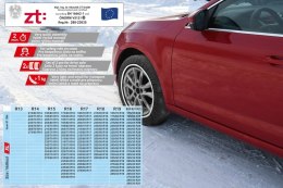 Tekstylne łańcuchy śniegowe ADHESIV ÖNORM XL