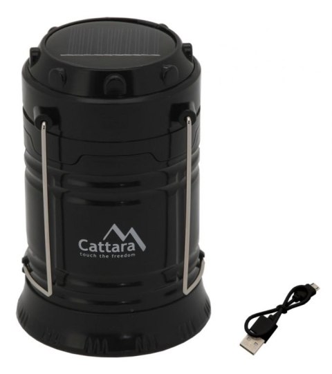 Wysuwana lampa kempingowa LED Cattara, 20/60lm