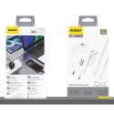 Ładowarka sieciowa GaN z kablem USB-C 45W - biała