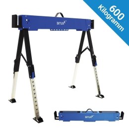 Stół roboczy / kozioł składany regulowany - 600 kg, wysokość 62-87 cm BITUXX