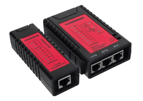 Tester przewodów i PoE Ermenrich NetGeeks NP10