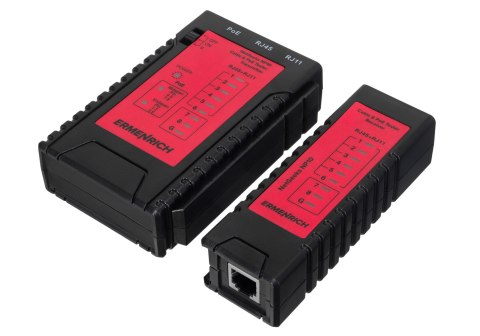Tester przewodów i PoE Ermenrich NetGeeks NP10