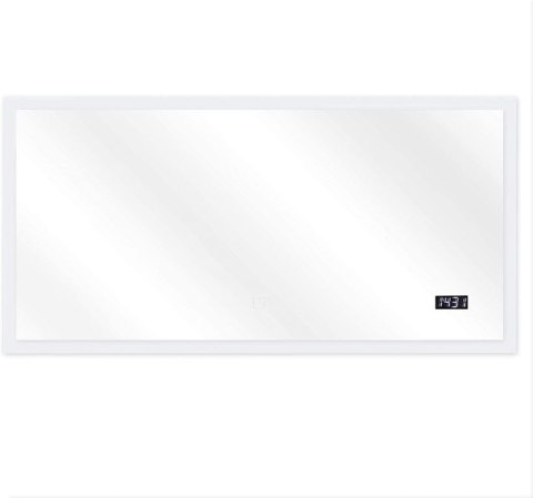 AQUAMARIN LUSTRO ŁAZIENKOWE LED, 120 X 60 CM