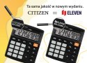 ELEVEN kalkulator biurowy SDC-810NR czarny zastępuje Citizen